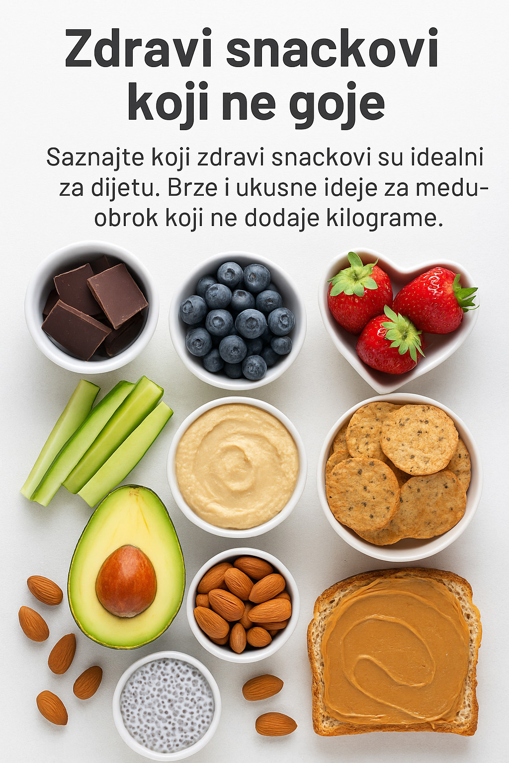 Zdravi snackovi koji ne goje